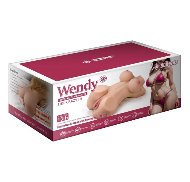 Daytona Dolls Wendy 6kg Remote Control Pussy And Ass Female Torso Masturbator
