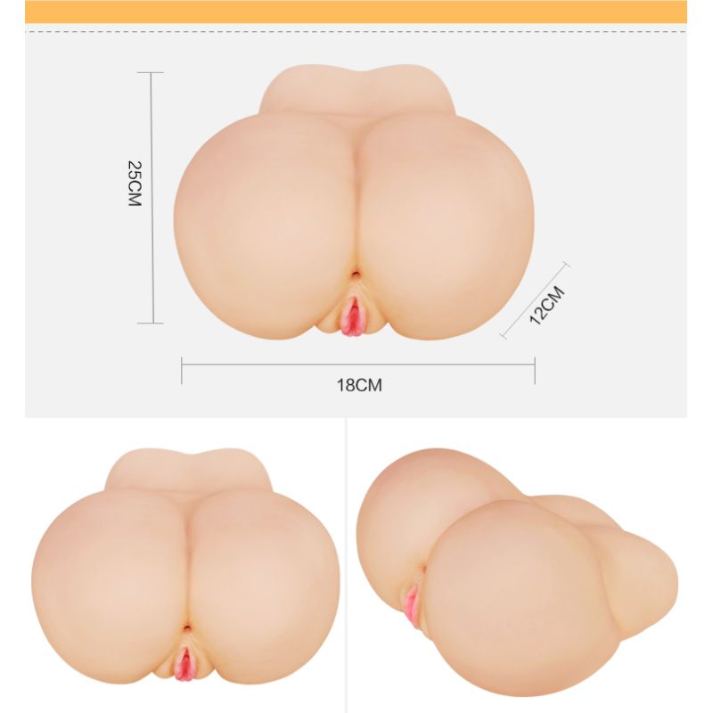 Lovetoy Feel Me Bare Perfect Pussy & Ass - Flesh Doggy Style Masturbator