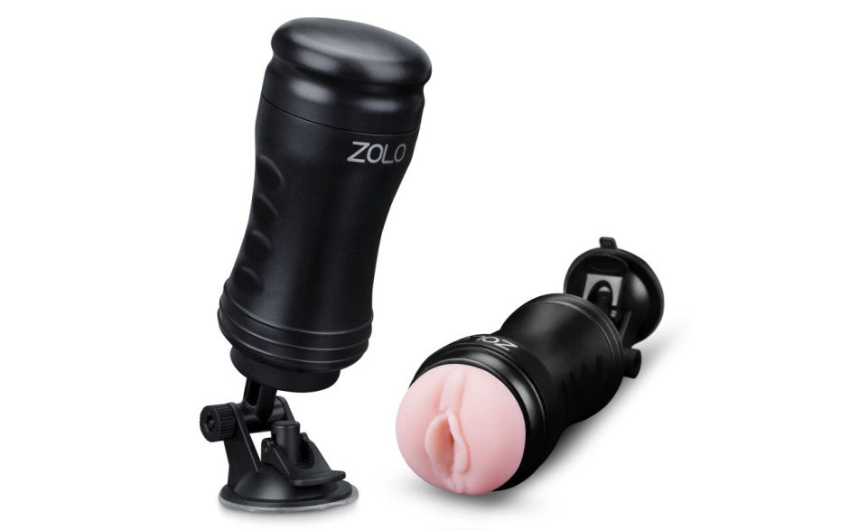 Zolo Solo Flesh - Vagina Stroker with Suction Base