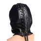 Strict Zip Front Bondage Hood Black