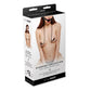 Whipsmart Diamond Ball Gag w Nipple Clips Black