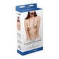 Whipsmart Diamond Ball Gag w Nipple Clips Blue