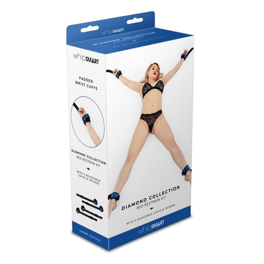 Whipsmart Diamond Bed Restraints Blue