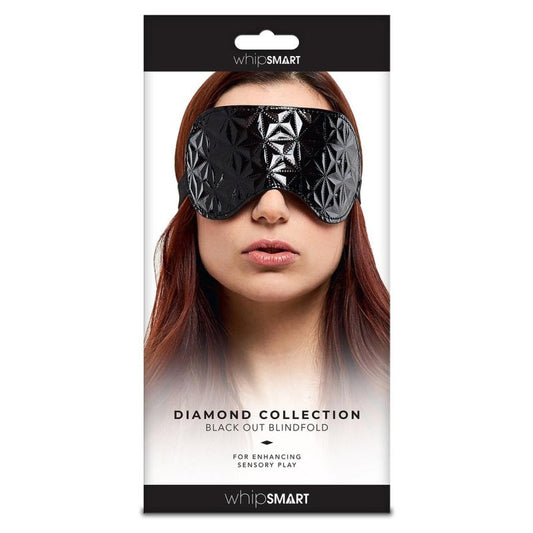 Whipsmart Diamond Blindfold Black