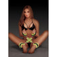 Whipsmart | Glow In The Dark Hogtie w Wrist Buckle Cuffs