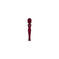Viben Sultry Rechargeable Wand Massager Vibrator Ruby