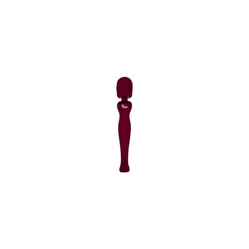 Viben Sultry Rechargeable Wand Massager Vibrator Ruby