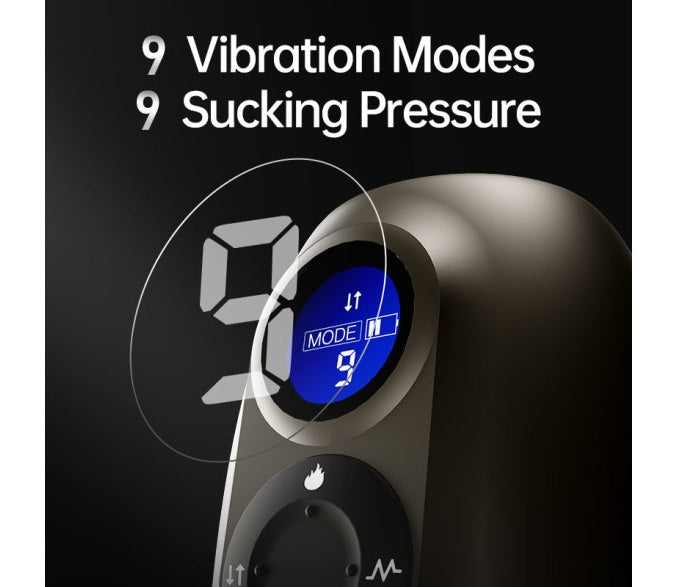 Drywell Atom Electronic Heating, Vibrating, Sucking and Moaning Masturbator