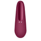 Satisfyer Curvy 1+ Mobile App USB Clitoral Stimulator & Vibration Rose Red