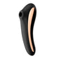 Satisfyer Dual Kiss USB-Rechargeable Clitoral Stimulator - Black