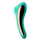 Satisfyer Dual Kiss USB-Rechargeable Clitoral Stimulator - Turquoise