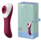 Satisfyer Dual Crush Air Pulse Stimulator with Vibration Red