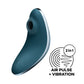 Satisfyer Vulva Lover 1 USB Rechargeable Air Pulse Clitoral Stimulator - Blue