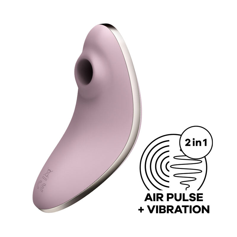 Satisfyer Vulva Lover 1 USB Rechargeable Air Pulse Clitoral Stimulator - Violet