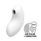 Satisfyer Vulva Lover 2 USB Rechargeable Air Pulse Clitoral Stimulator - White