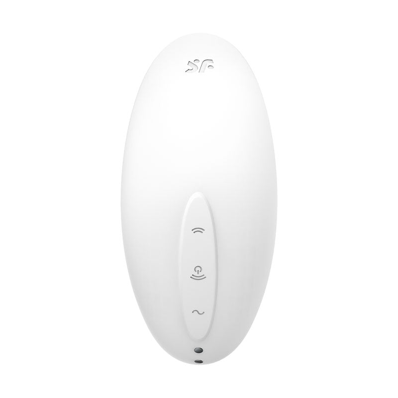 Satisfyer Vulva Lover 2 USB Rechargeable Air Pulse Clitoral Stimulator - White