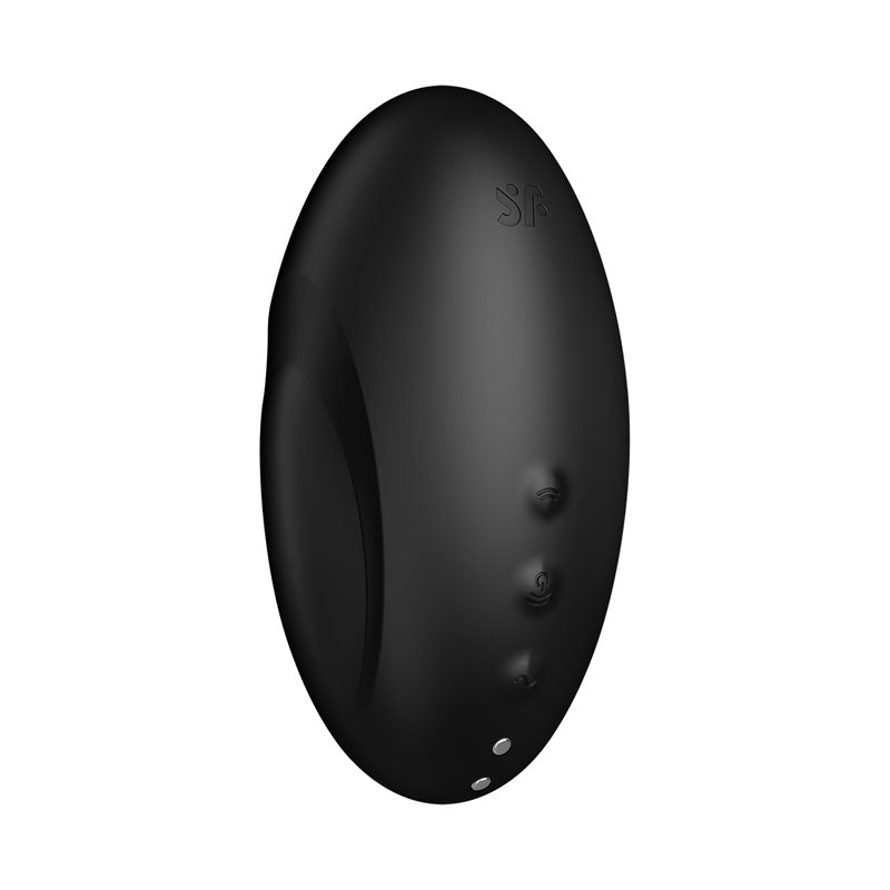 Satisfyer Vulva Lover 3 USB Rechargeable Air Pulse Clitoral Stimulator - Black