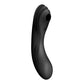 Satisfyer Curvy Trinity 4 Rechargeable Air Pulse Stimulator & Vibrator Black