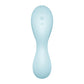 Satisfyer Curvy Trinity 5 Air Pulse Stimulator & Vibrator with App Control Blue
