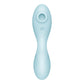 Satisfyer Curvy Trinity 5 Air Pulse Stimulator & Vibrator with App Control Blue