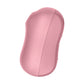 Satisfyer Cotton Candy USB Recharge Air Pulsation Clitoral Stimulator Light Red