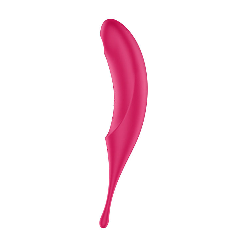 Satisfyer Twirling Pro+ Hybrid Air Pulse Vibrator - Red