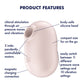 Satisfyer Pro To Go 2 - Double Air Pulse Vibrator - Beige