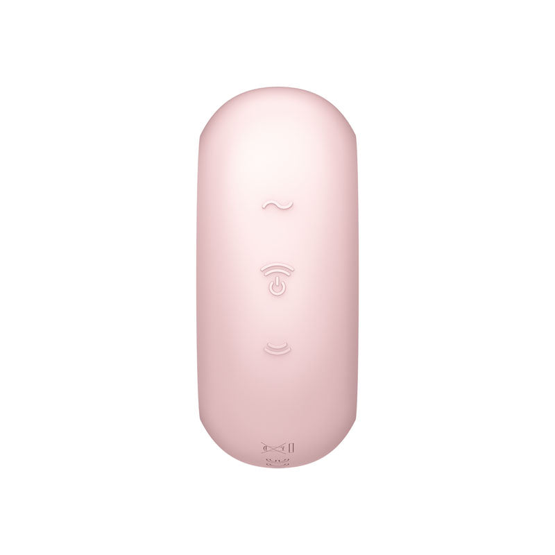 Satisfyer Pro To Go 3 USB Rechargeable Air Pulse Clitoral Stimulator - Rose