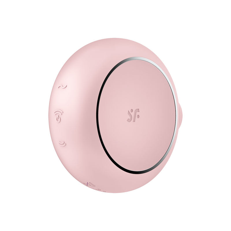 Satisfyer Pro To Go 3 USB Rechargeable Air Pulse Clitoral Stimulator - Rose