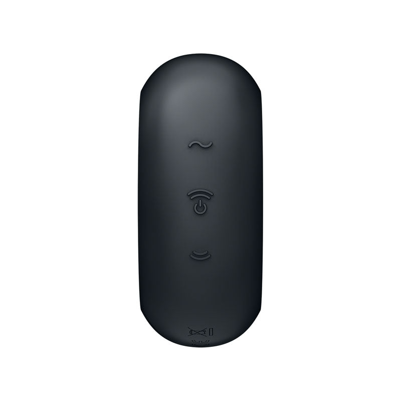 Satisfyer Pro To Go 3 USB Rechargeable Air Pulse Clitoral Stimulator - Black