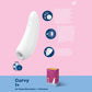 Satisfyer Curvy 1+ Mobile App USB Clitoral Stimulator & Vibration White