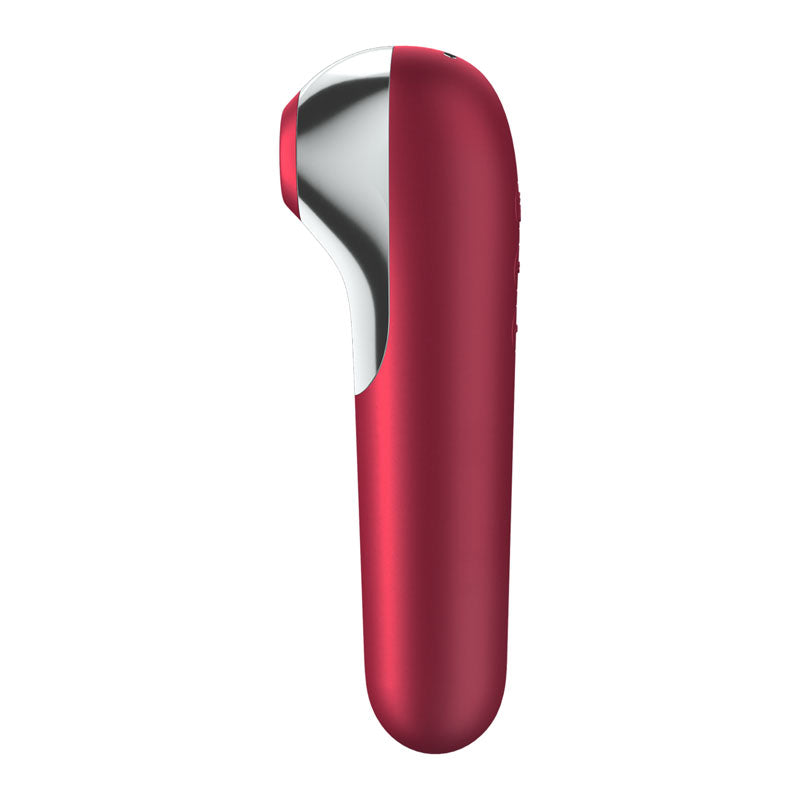 Satisfyer Dual Love App Controlled Touch-Free USB Clitoral Stimulator - Pink
