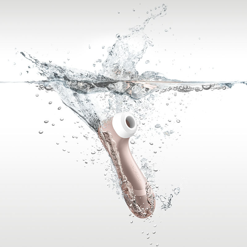 Satisfyer Pro 2 Touch-Free USB-Rechargeable Clitoral Stimulator - Rose Gold